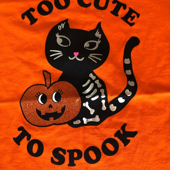 CELEBRATE Halloween Graphic Tee Size Large 10-12 Girls New - Picture 2 of 4